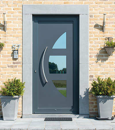 Aluminium Entrance Doors Style 2
