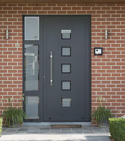 Aluminium Entrance Doors Style 4